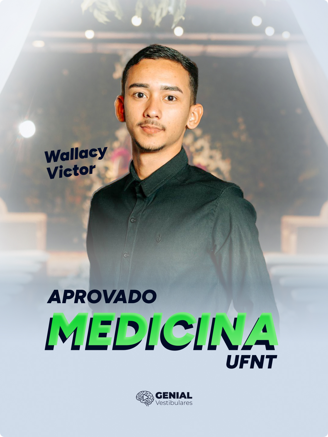 Wallacy Victor — aprovado em Medicina UFNT