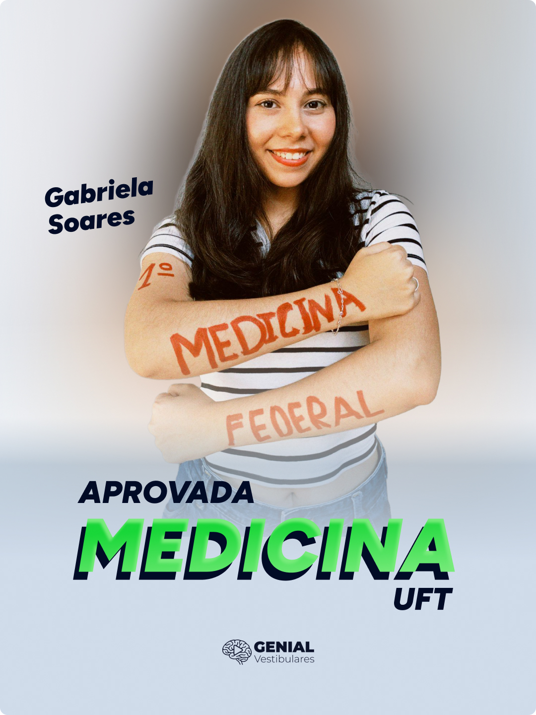 Gabriela Soares — aprovada em Medicina UFT