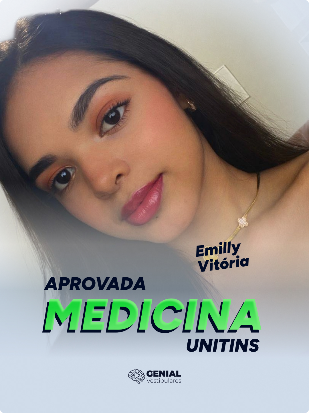 Emilly Vitória — aprovada em Medicina UNITINS