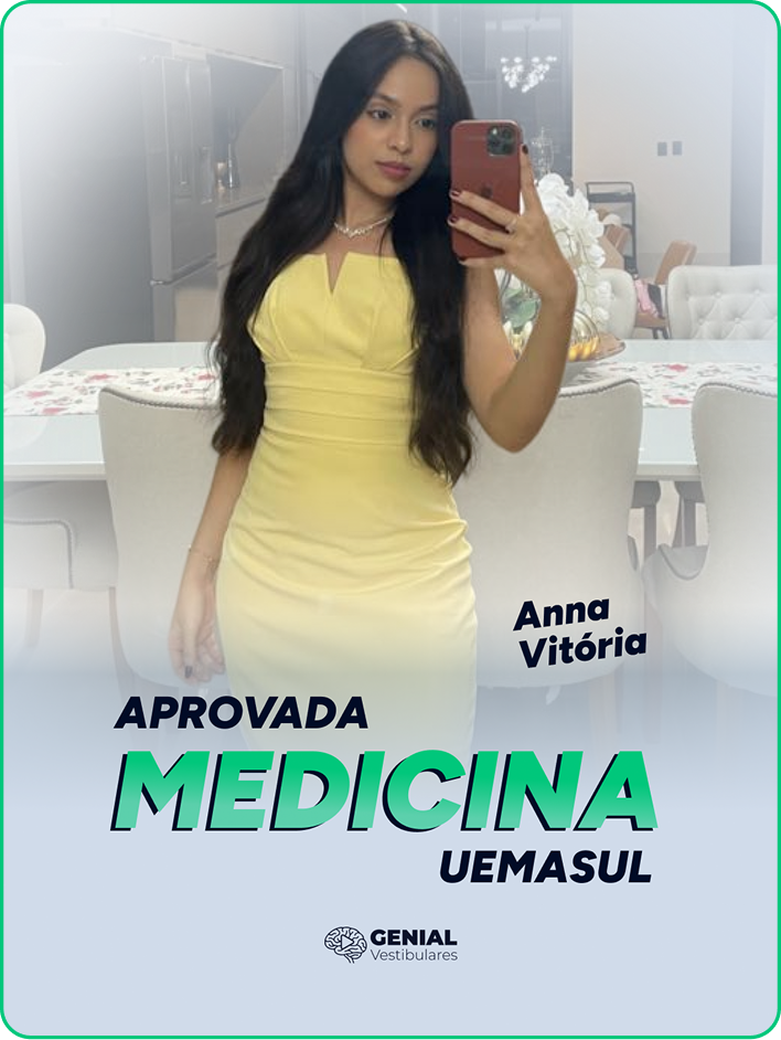 Anna Vitória — aprovada em Medicina UEMASUL