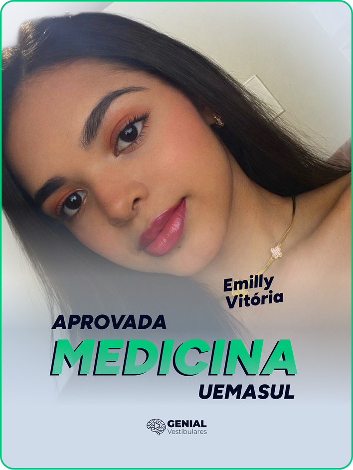Emilly Vitória — aprovada em Medicina UEMASUL
